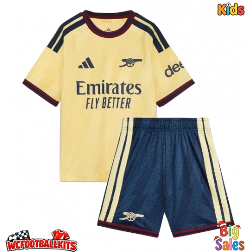 Arsenal Bruno Guimaraes #39 Replica Third Stadium Kit for Kids 2026-27 Short Sleeve (+ pants)